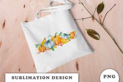 Watercolor Autumn Pumpkins png Product Image 2