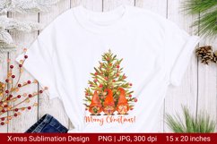 Christmas Gnomes Sublimation. Merry Christmas Gnomes Product Image 3