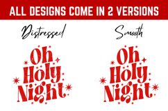 Retro Christmas Svg, Festive Holiday Quote svg Product Image 2
