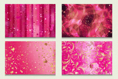 Hot Pink Glam Cutting Boards sublimation Design Product Image 2