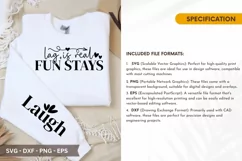Lag is Real Fun Stays SVG - Video Game T-Shirt Design Product Image 2