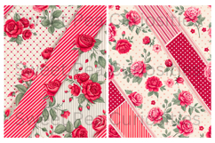 Valentines, Shabby Chic, Papers, Junk Journal Product Image 2