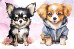 Watercolor Dog Cute Puppies Clipart Bundle, Watercolor Dog Product Image 3