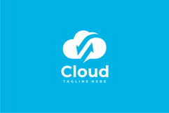 Cloud Sync Logo Design Vector Template Product Image 2