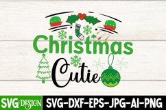 Christmas Cutie SVG Cut File,Christmas SVG Cutting File Product Image 3