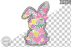 Easter Cute Bunny - Easter Clipart PNG Design Product Image 1