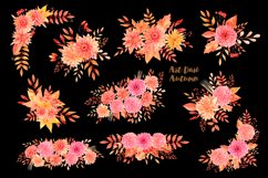 Autumn bouquets, Watercolor fall clipart, Arrangement floral Product Image 3