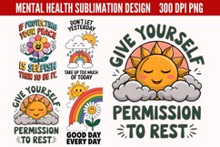 Mental Health Sublimation Bundle PNG Product Image 3