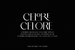 Celore - Elegant &amp; Modern Sans Product Image 2