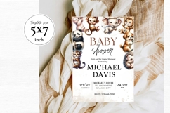 Baby Shower Invitation Template 268 Product Image 2