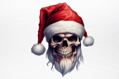 Christmas Skeleton Sublimation PNG Product Image 2
