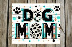 Dogs mom | 4 skinny tumbler Sublimation designs Product Image 2