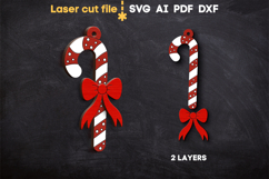 Christmas Ornament SVG laser cut file for Glowforge Product Image 2