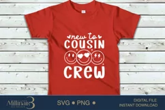 New To Cousin Crew,Cousin Crew Svg,New To Cousin Crew Svg,Br Product Image 2