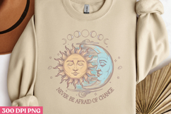 .NEVER BE AFRAID OF PNG, Magic and Celestial Sublimation PNG Product Image 2