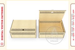 Box Organizer v23 - laser cut file - Glowforge ready SVG Product Image 2