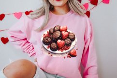 Valentines Day Dessert Clipart, Valentines Day PNG Product Image 2