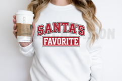 Santa&#039;s Favorite PNG, Christmas Season PNG Design Product Image 2