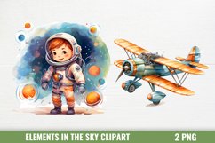 Elements In The Sky And Space Clipart Product Image 1