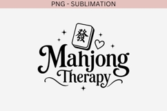 Mahjong quote png design for T-shirts Product Image 2