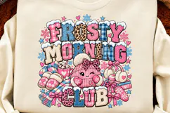 4 Cozy Winter Vibes Shirt PNG Designs, 4 Cozy Winter Girl Sh Product Image 2