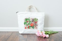 Vintage Floral Sublimation | Flowers and Bird Sublimation Product Image 2