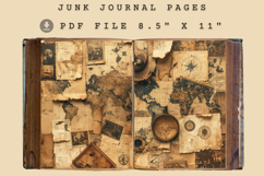 Antique Map Grunge Background Product Image 2