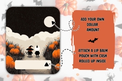 Kids Halloween Money Card, Printable Halloween Card Print Product Image 2