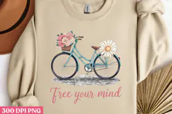 Free your mind PNG, Motivation Sublimation PNG Product Image 2