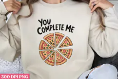 You Complete me PNG, Valentine Sublimation PNG Product Image 1