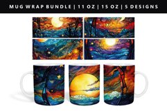 Celestial 11oz, 15oz Mug Sublimation | Mug Wrap PNG Product Image 1