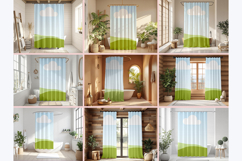 Editable curtain mockup bundle Product Image 3