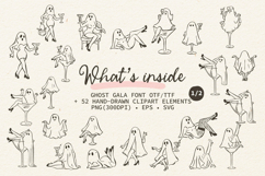 Ghost Gala - A Whimsical halloween font Product Image 2