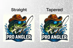 Pro Angler Fishing Tumbler Wrap PNG Product Image 2