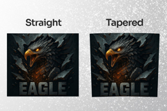 Dark Eagle Majestic Tumbler Wrap PNG Product Image 2