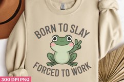 Funny Frog Sublimation Bundle PNG Product Image 4