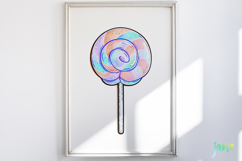 Pastel Halloween Clipart Sublimation Product Image 5