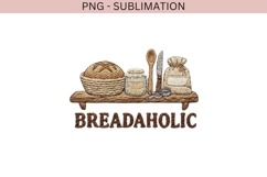Breadaholic PNG Illustration | Rustic Bread Baking Kitchen Product Image 2