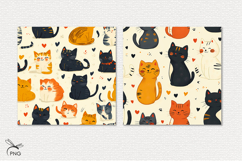 Cats digital paper Product Image 2