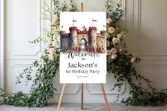 Baby Shower Welcome Sign Template 194 Product Image 2