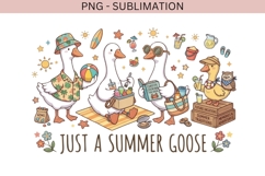Summer goose png design for T-shirts Product Image 2