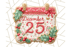 Christmas Cookies Clipart PNG Festive Treats Product Image 2