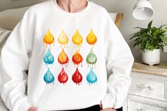 Spring Garden Clipart, Flowers Sublimation Designs Product Image 2