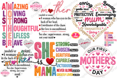Mother's Day PNG Bundle, She is Mom PNG Bundle, Mother PNG Product Image 4