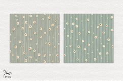 Floral digital paper, background clipart Product Image 2