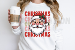 Cute Santa Claus PNG, Christmas Sublimation Design Product Image 2