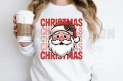 Cute Santa Claus PNG, Christmas Sublimation Design Product Image 2