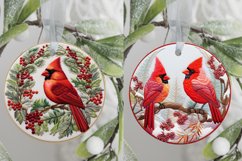 3d Christmas ornament png, 3d Christmas sublimation Product Image 2