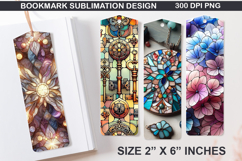 Winter Bookmarks Sublimation - 4 Bookmark Design Product Image 1