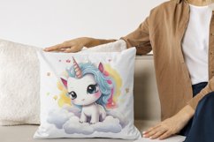 Fairy Unicorn Sublimation Clipart Bundle Product Image 2